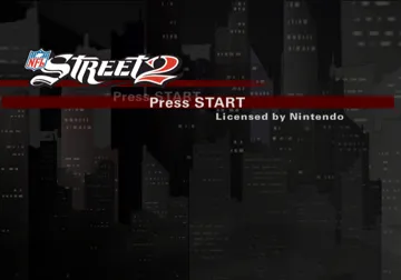 NFL Street 2 screen shot title